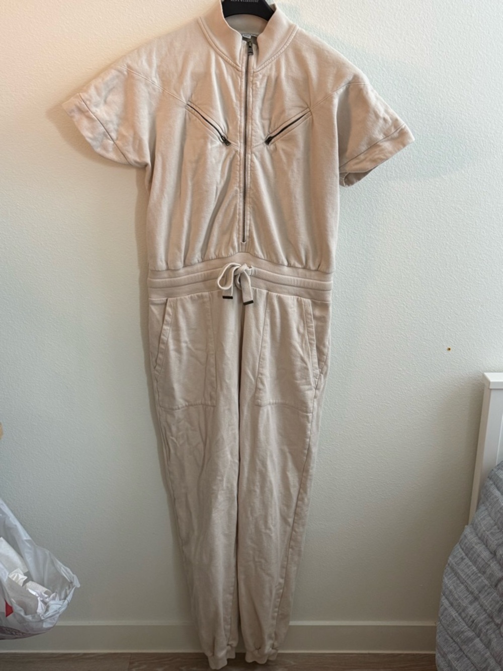Cream Utility Jumper  - Women - Picture 4 of 8